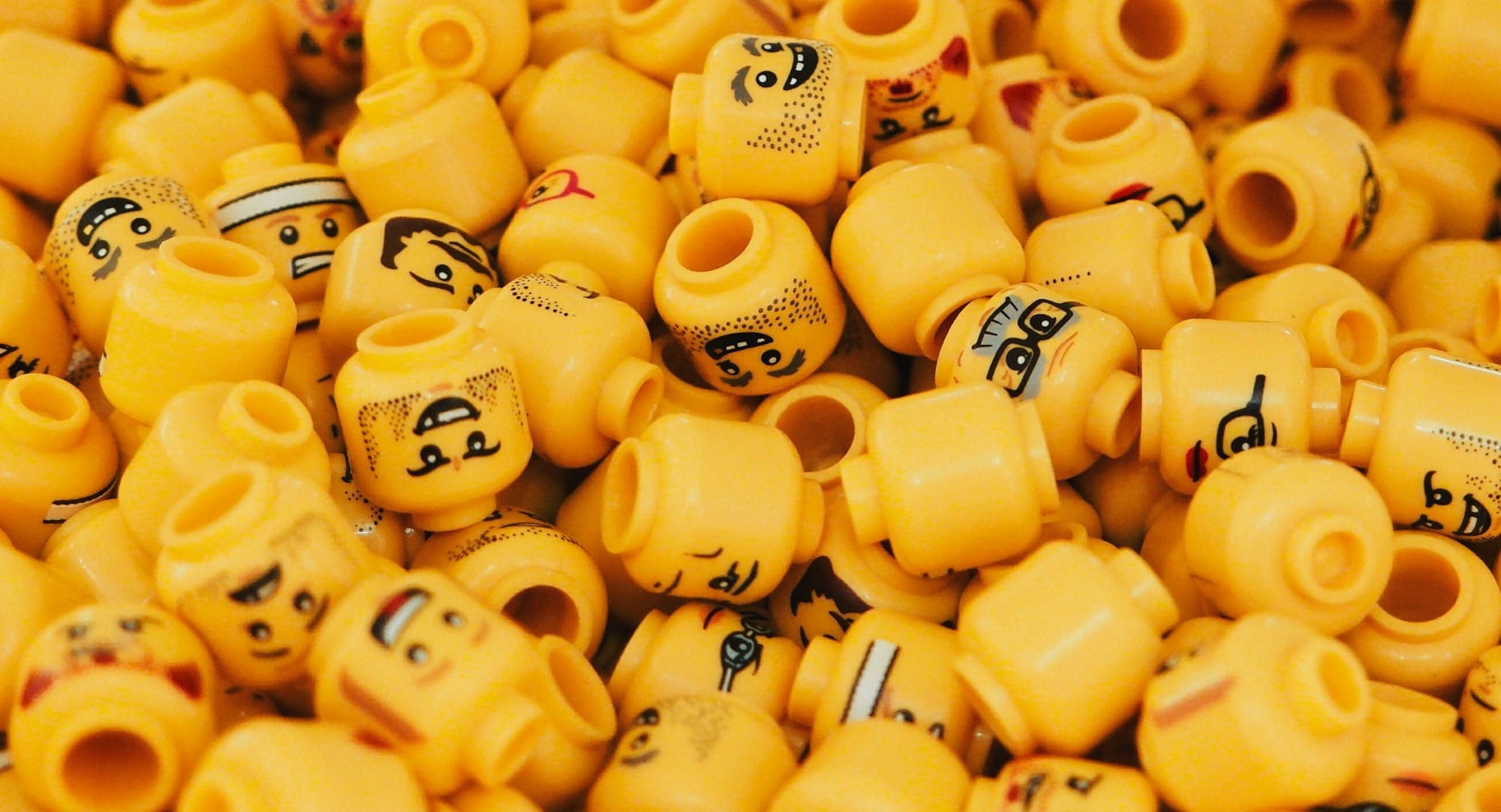 minifigure head lot