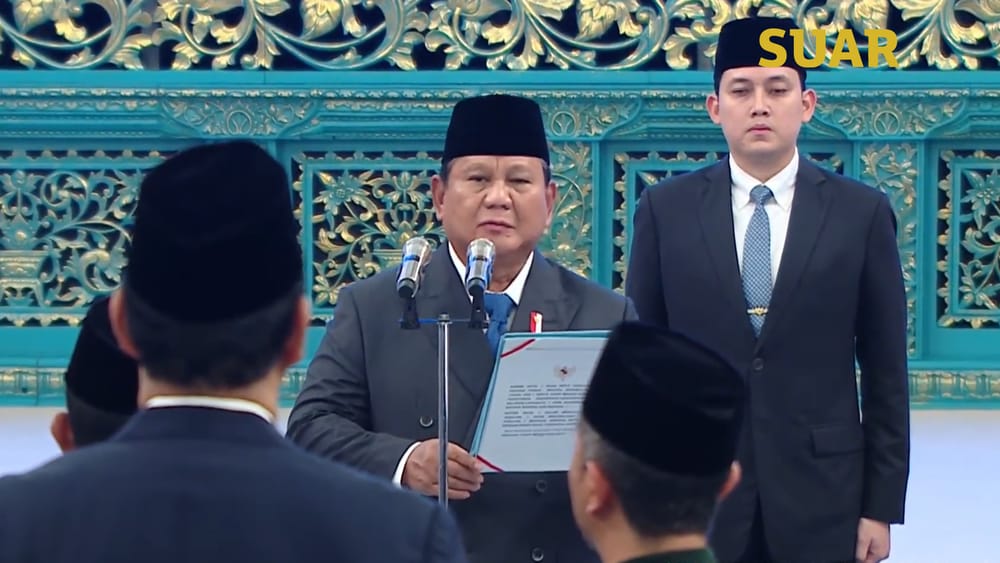 Presiden Prabowo Lantik Dewan Energi Nasional