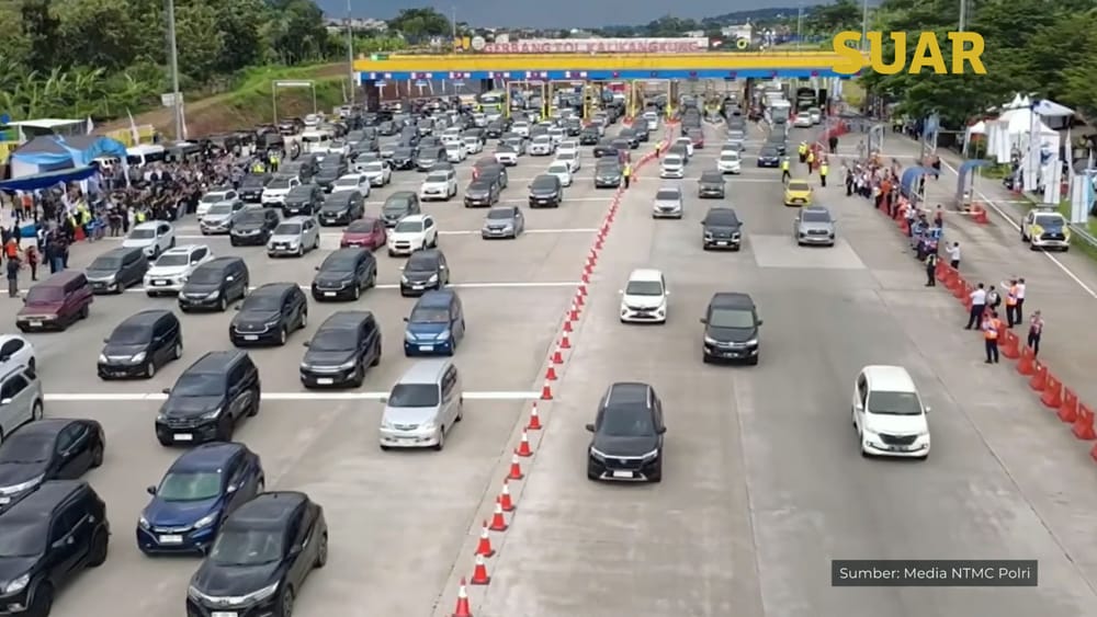 Puncak Arus Balik, One Way Nasional Dimulai