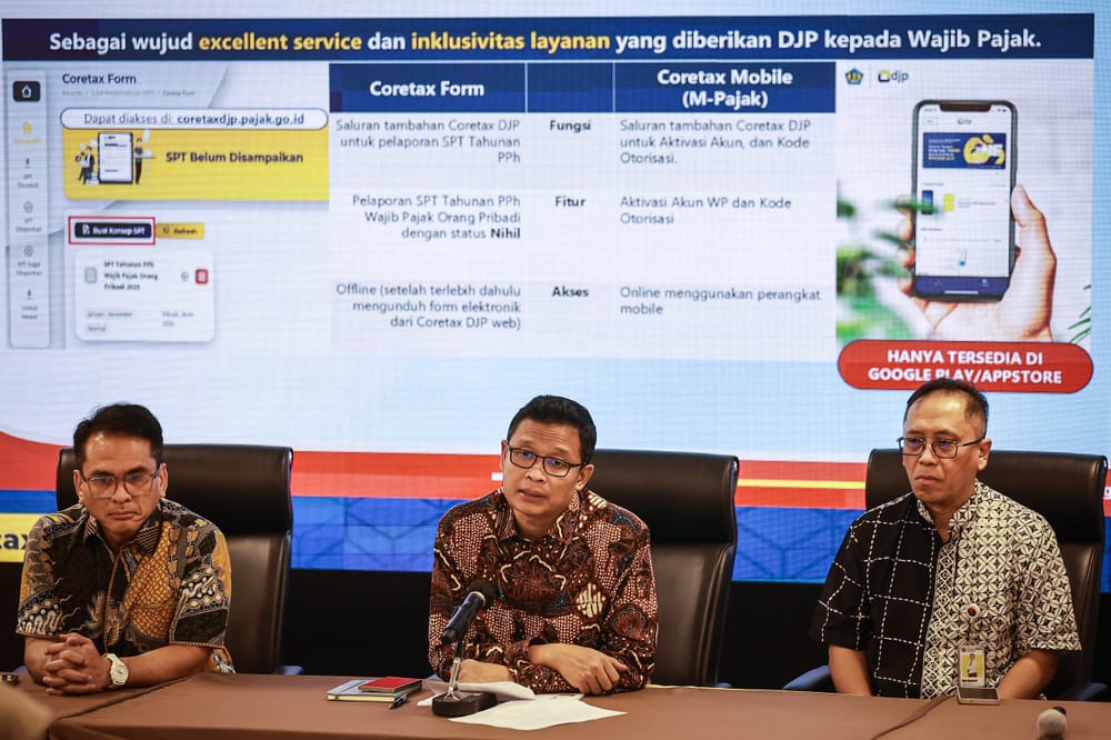 6 Juta Wajib Pajak Sudah Lapor SPT Melalui Coretax