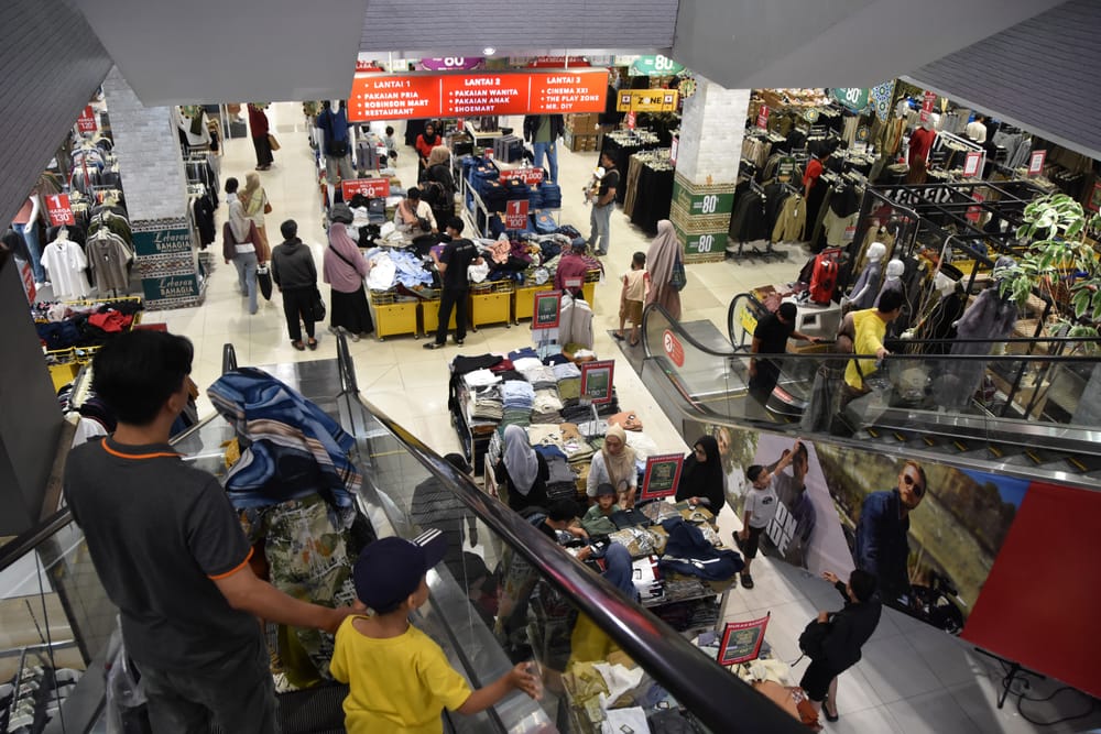 Konsumsi Masyarakat Putar Rp148 Triliun Sepanjang Libur Lebaran