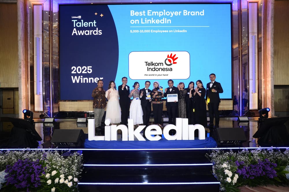 TelkomGroup Bersinar di LinkedIn Talent Awards 2025