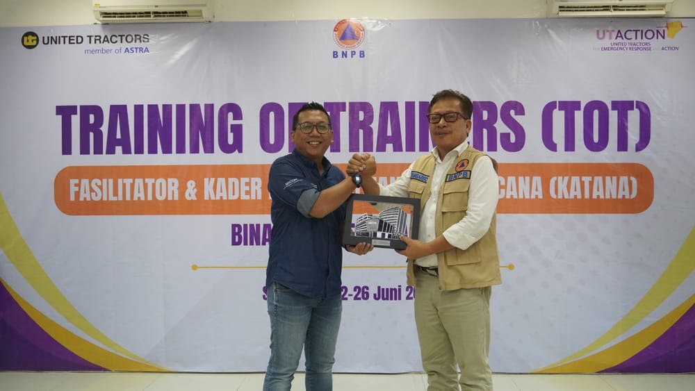 United Tractors Gandeng BNPB Latih Kader Desa Siaga Bencana