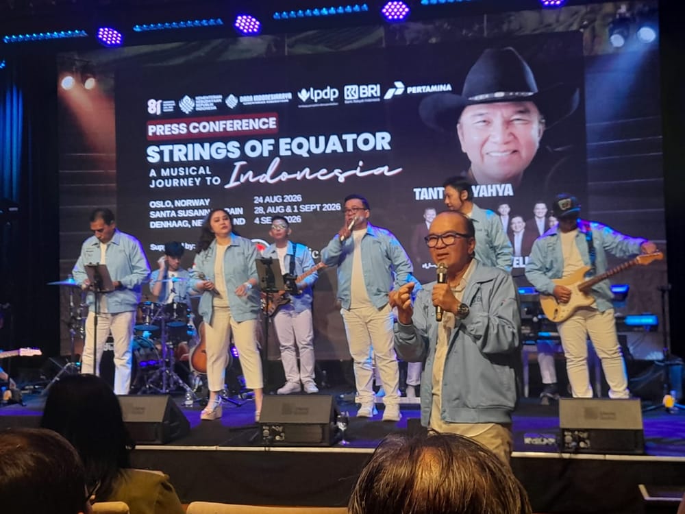 Tantowi Yahya Bawa Musik Indonesia ke Panggung Eropa Lewat  'Strings of Equator'