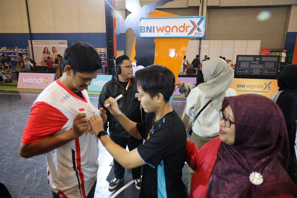 BNI wondrX 2026 Dekatkan Penggemar dengan Legenda dan Bintang Bulu Tangkis