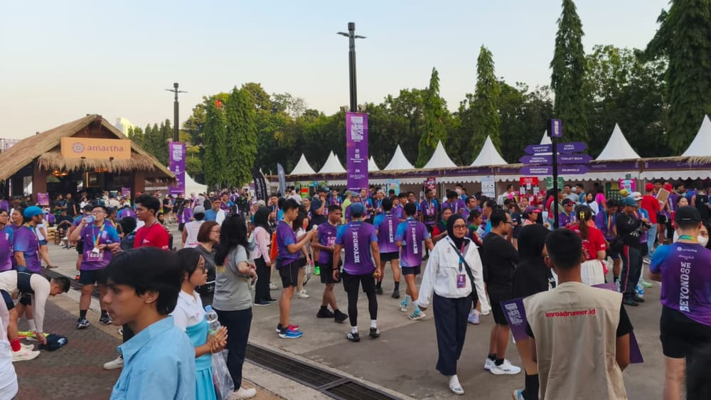 Di Balik Ribuan Pelari, Ada Ekonomi UMKM yang Bergerak