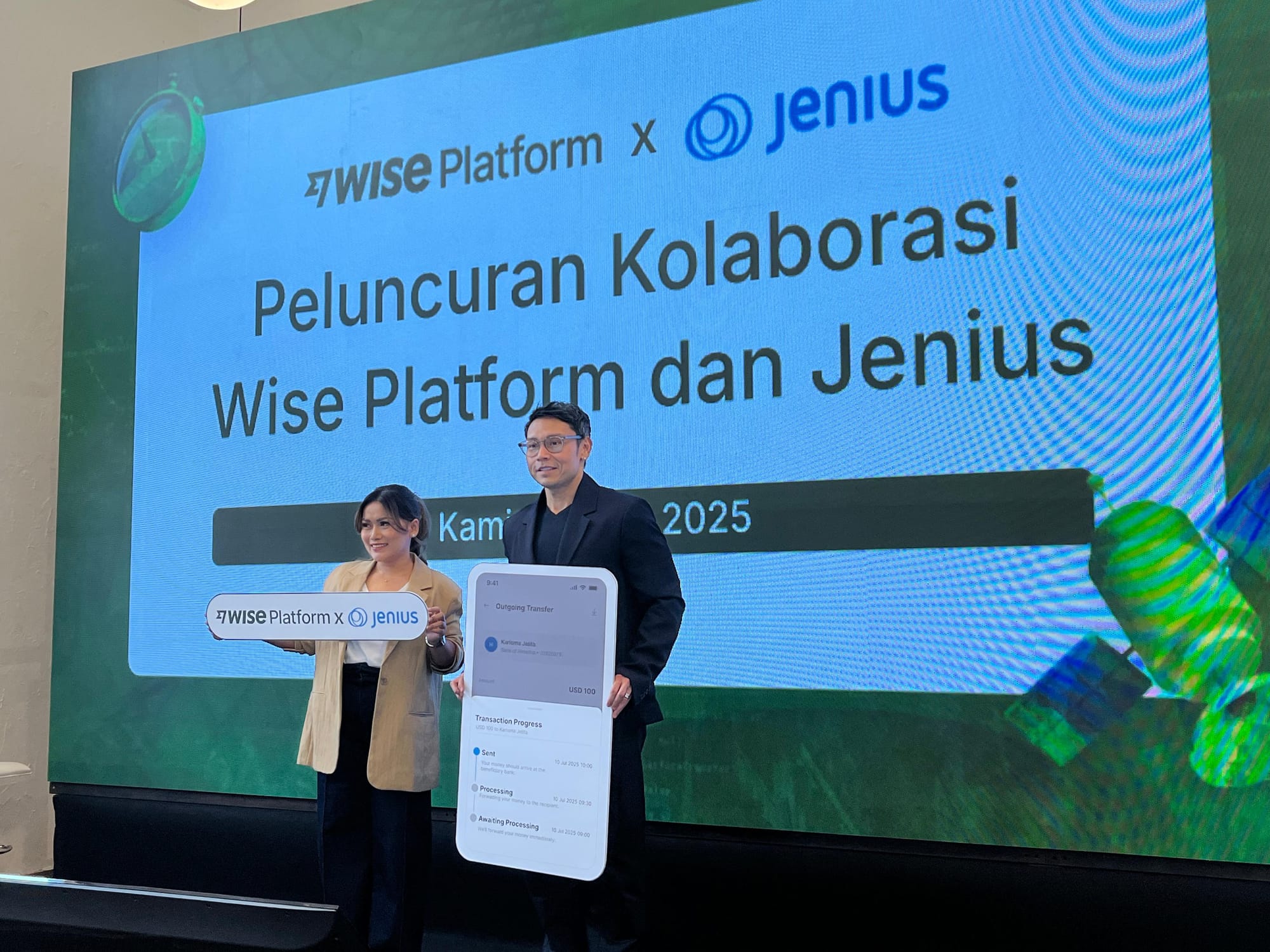 Jenius Ajak Wise Platform Permudah Kirim Uang Internasional