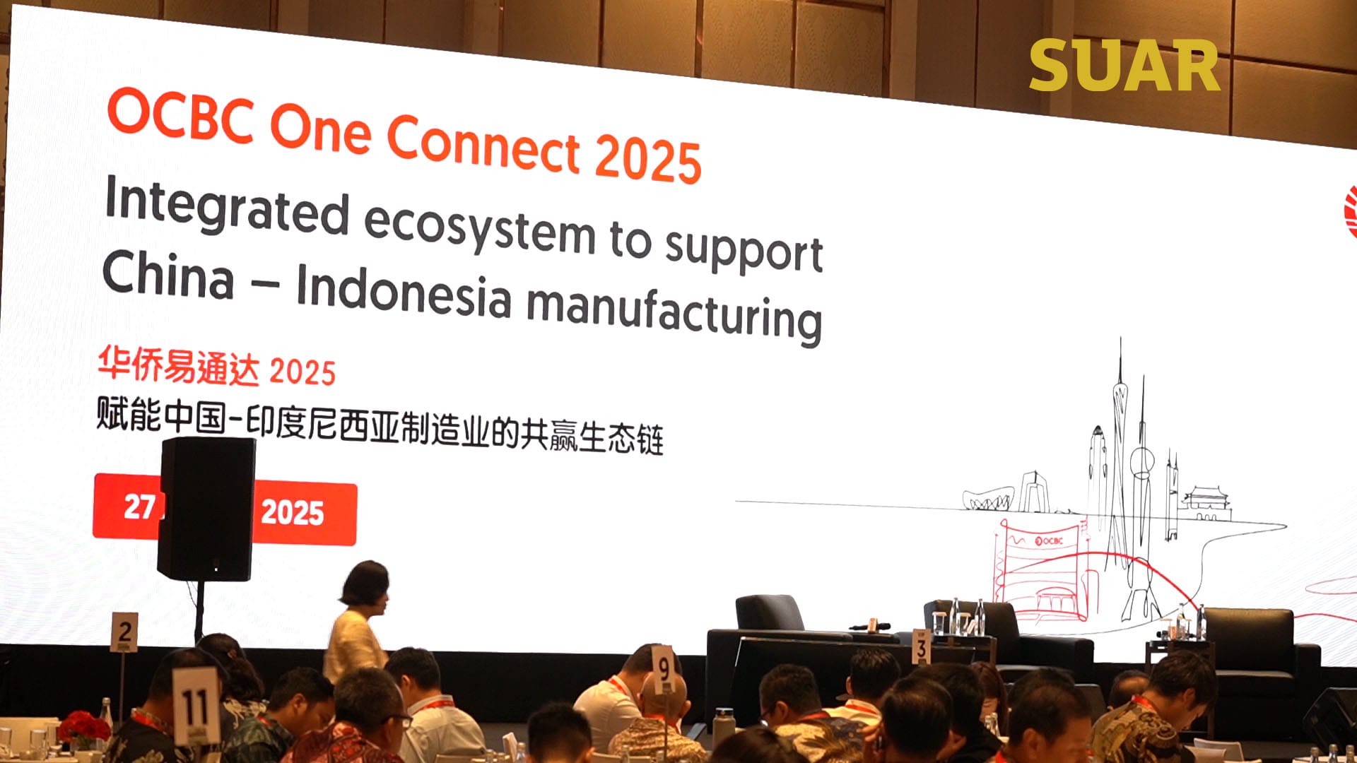 Forum OCBC One Connect 2025, Indonesia dan Tiongkok Merajut Kerja Sama yang Kian Erat