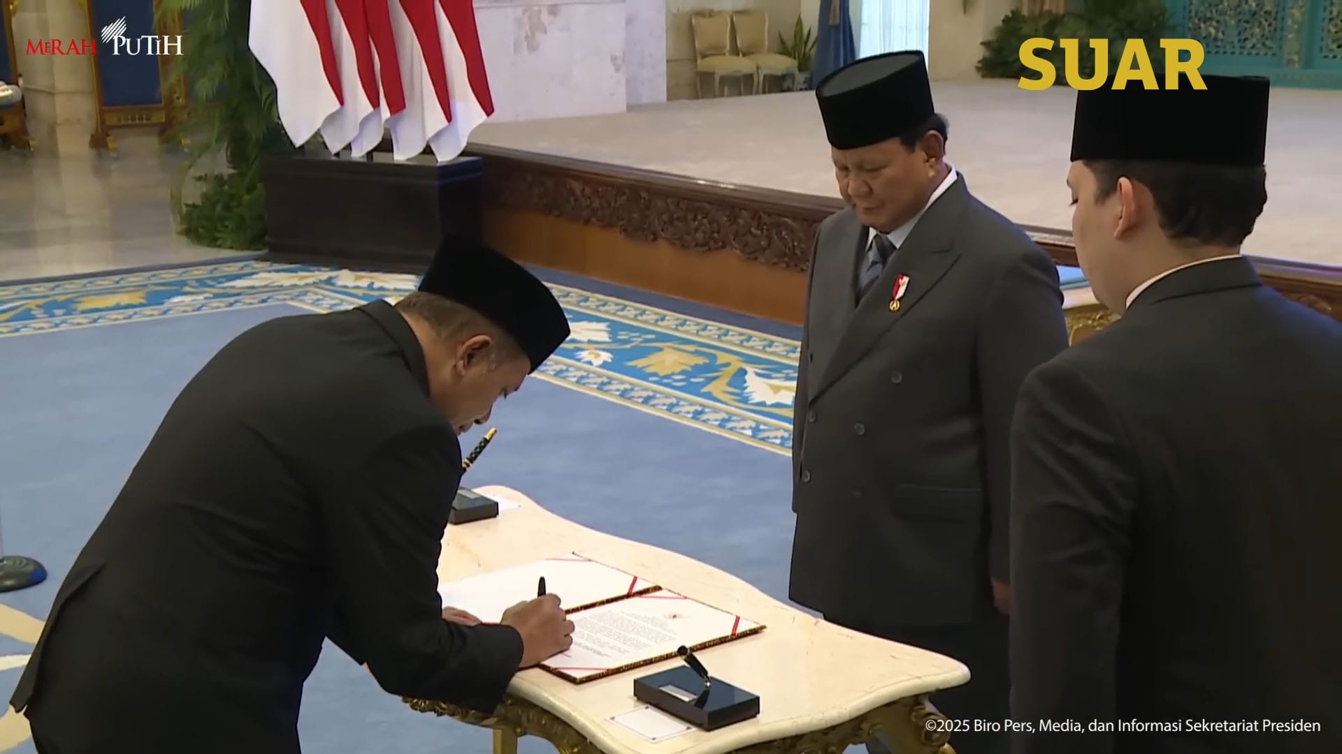 Perubahan Susunan Kabinet Merah Putih