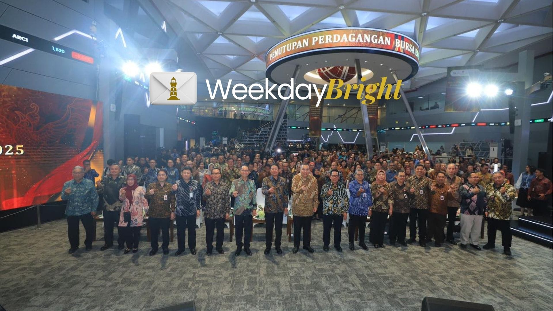 Perdagangan Terakhir 2025 di Lantai Bursa