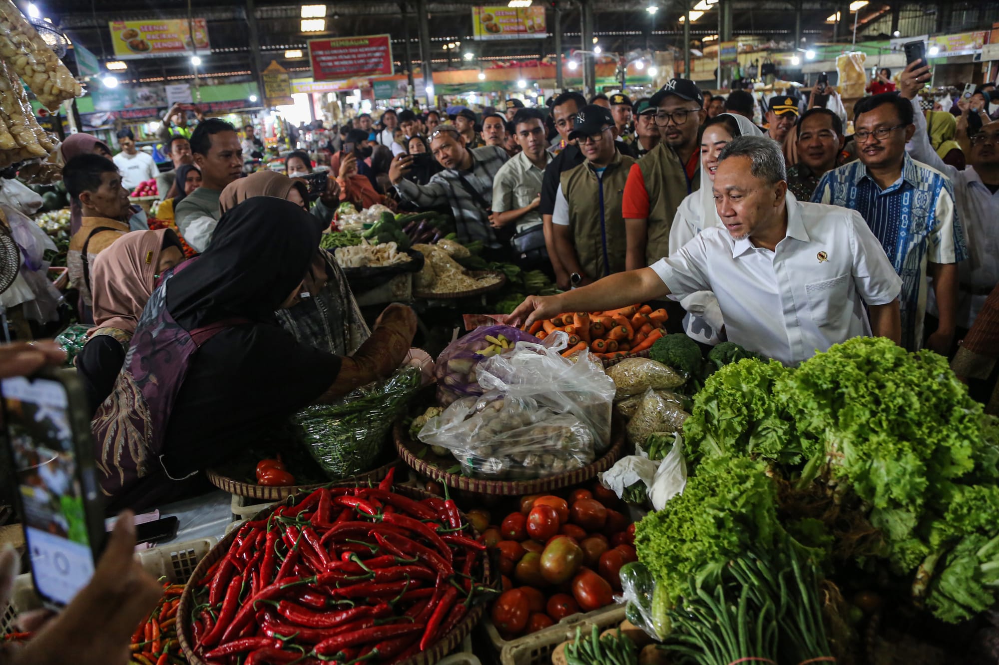 Pemerintah Jamin Stok dan Harga Pangan Jelang Imlek hingga Ramadan
