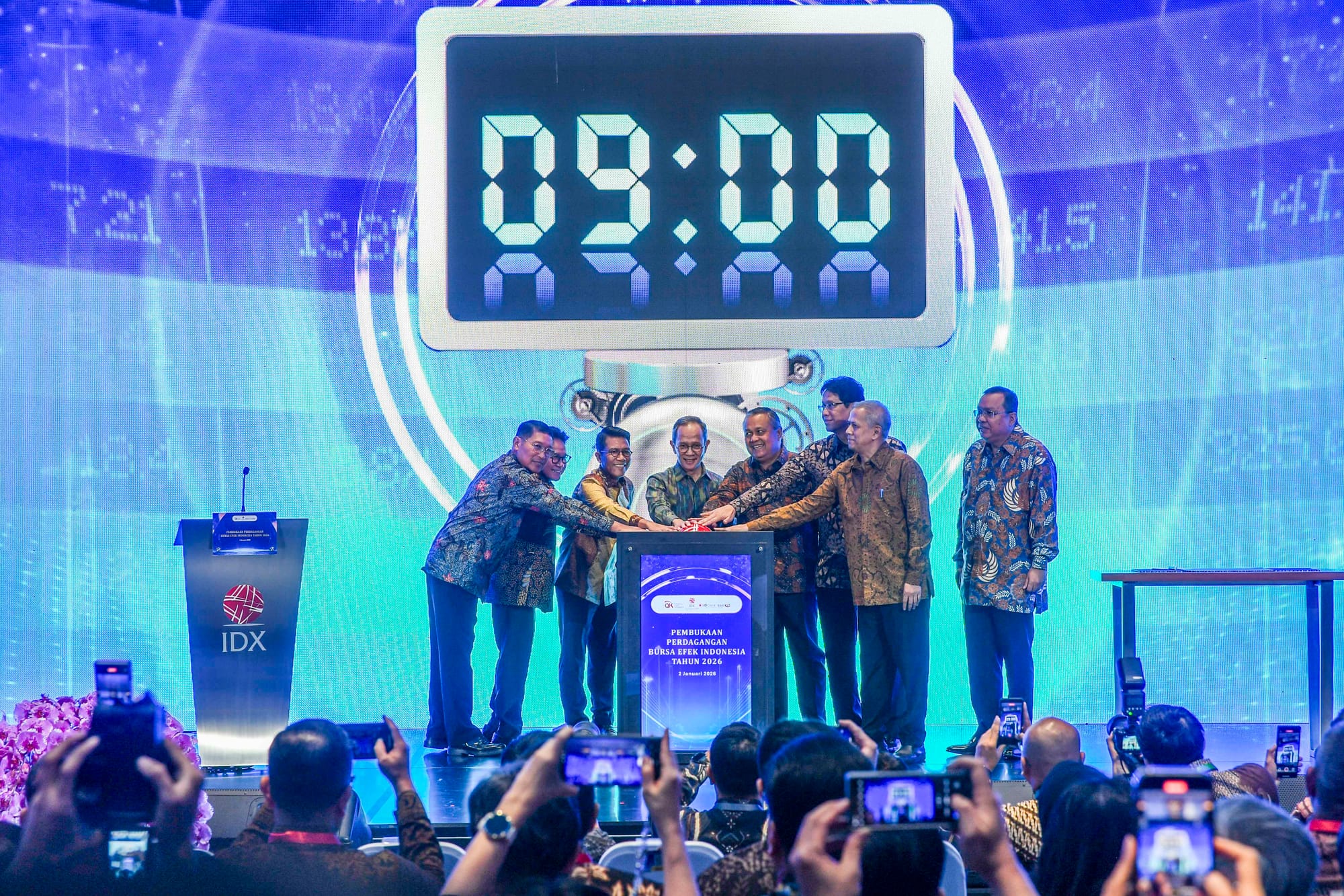 IHSG Menghijau di Awal 2026, Diramalkan Bisa Tembus ke 10.000