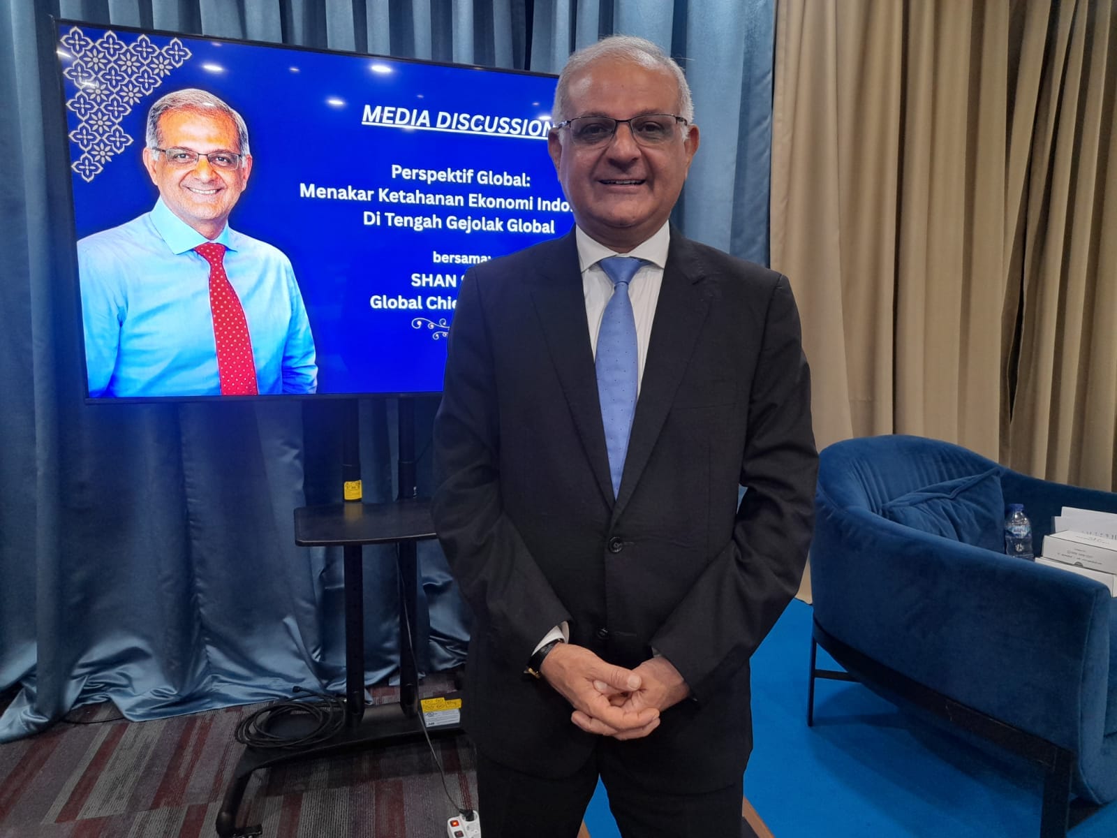 Shan Saeed: Ekonomi Indonesia Tetap Prospektif di Tengah Tekanan Global