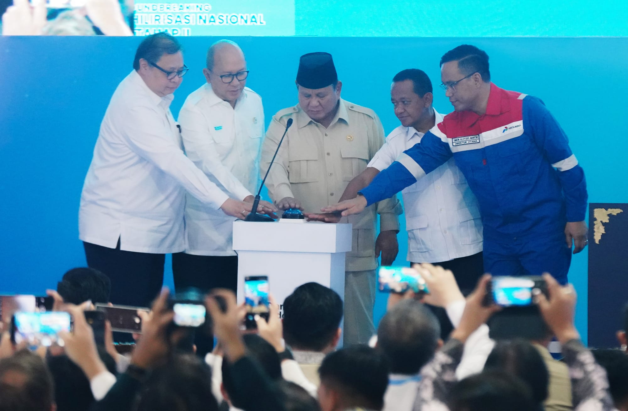 Groundbreaking 13 Proyek Hilirisasi Senilai Rp116 Triliun Percepat Transformasi Ekonomi