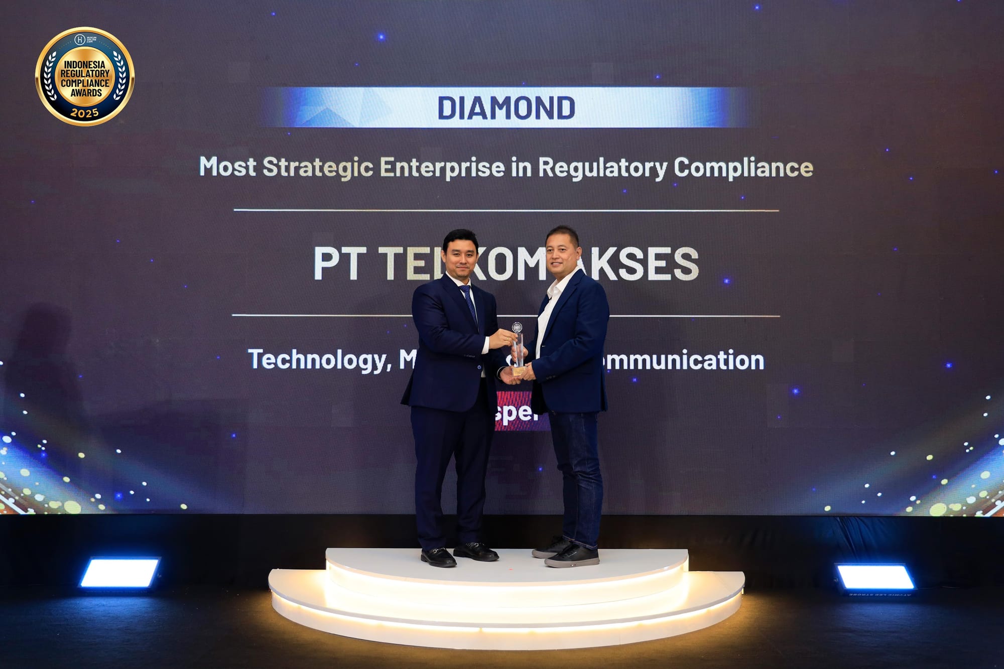 Telkom Akses Raih 'Most Strategic Enterprise in Regulatory Compliance' di IRCA 2026