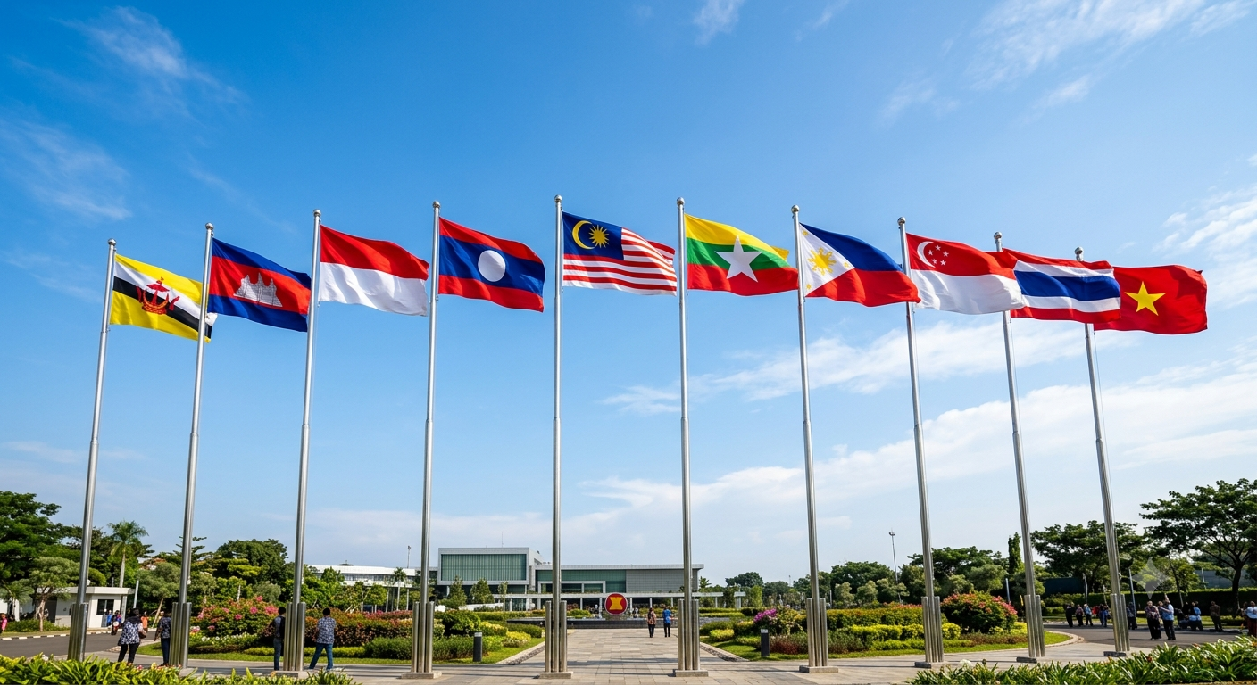 Fragmentasi Geoekonomi Uji Kekompakan Kawasan Asia Tenggara