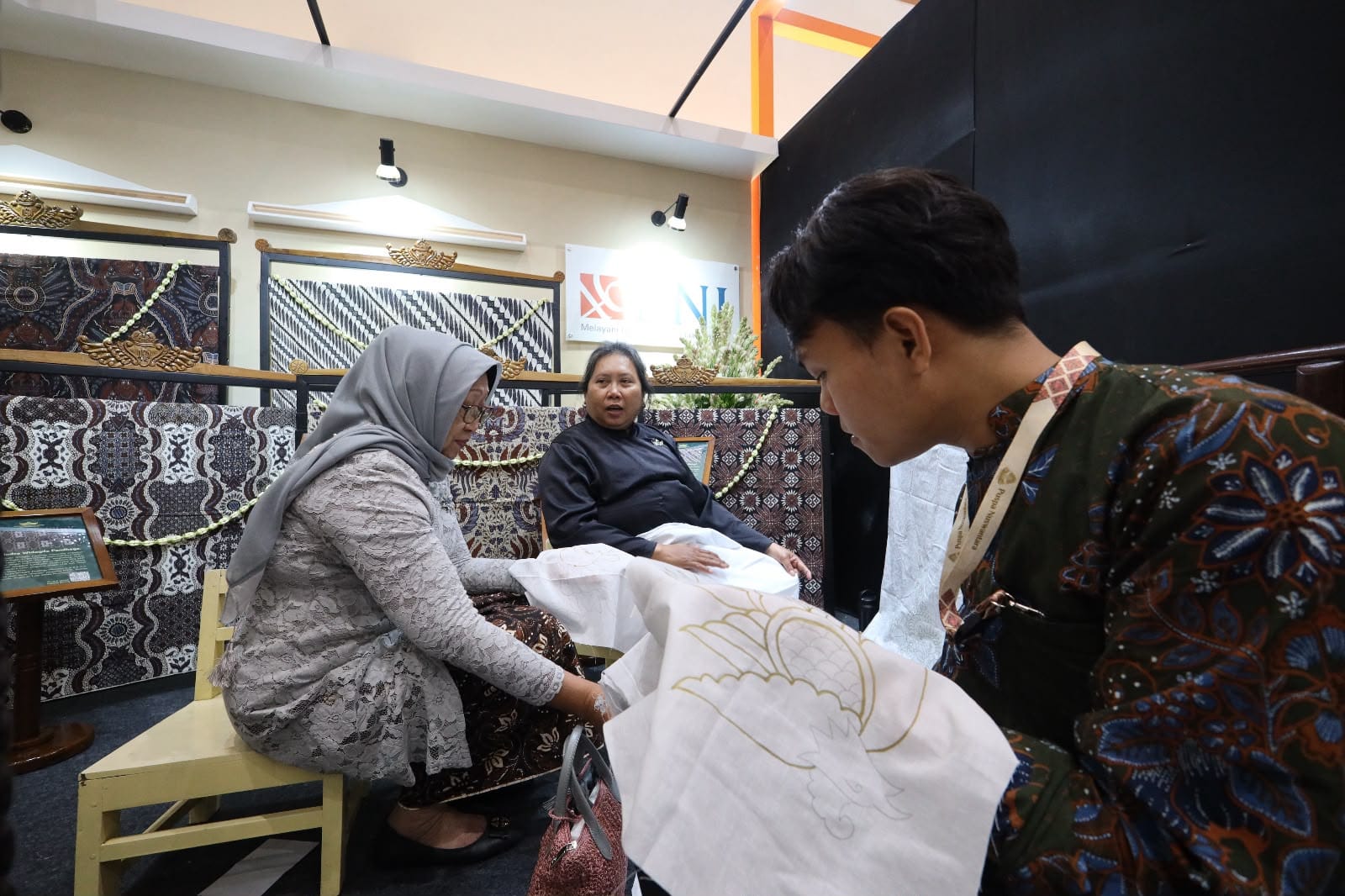 Eco-Batik Binaan BNI Ramaikan  Pameran Puspa Nuswantara