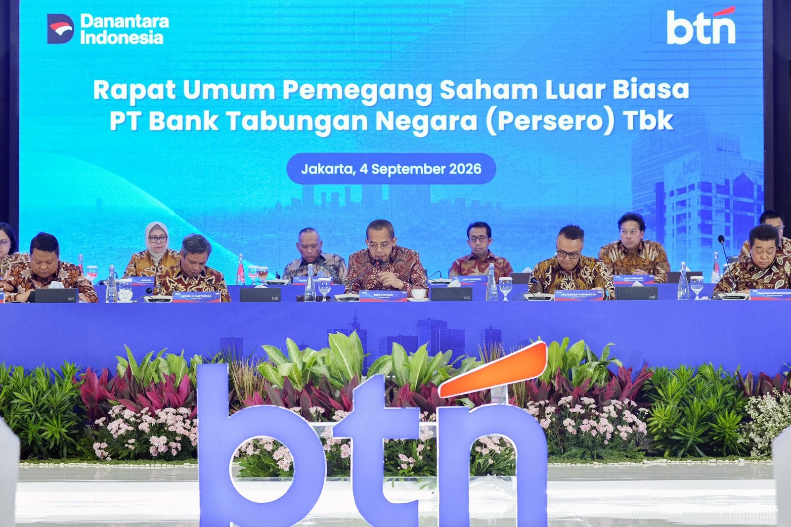 RUPSLB Tetapkan Pengurus Baru, BTN Perkuat Regenerasi untuk Akselerasi Transformasi
