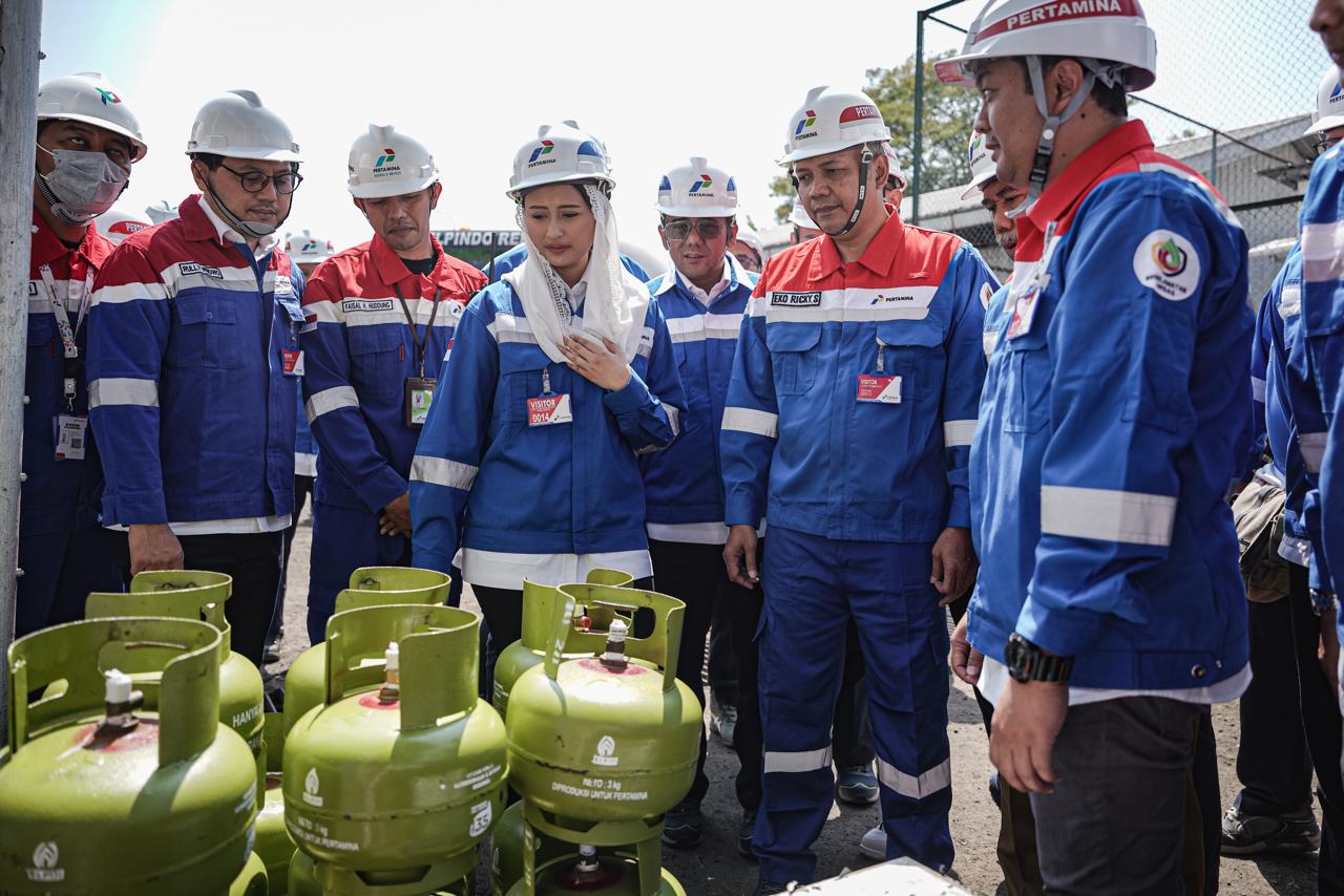 Pertamina Patra Niaga Terima Kunjungan Wamendag, Jamin Keamanan Produk Elpiji Dengan Terapkan Standar BDKT di SPBE Seluruh Indonesia