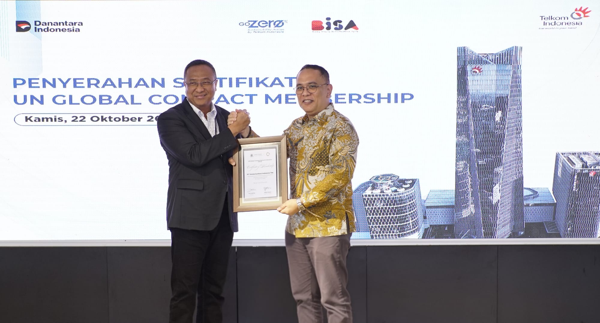 Telkom Perkuat ESG lewat Keanggotaan UN Global Compact dan Program Zero Waste to Landfill