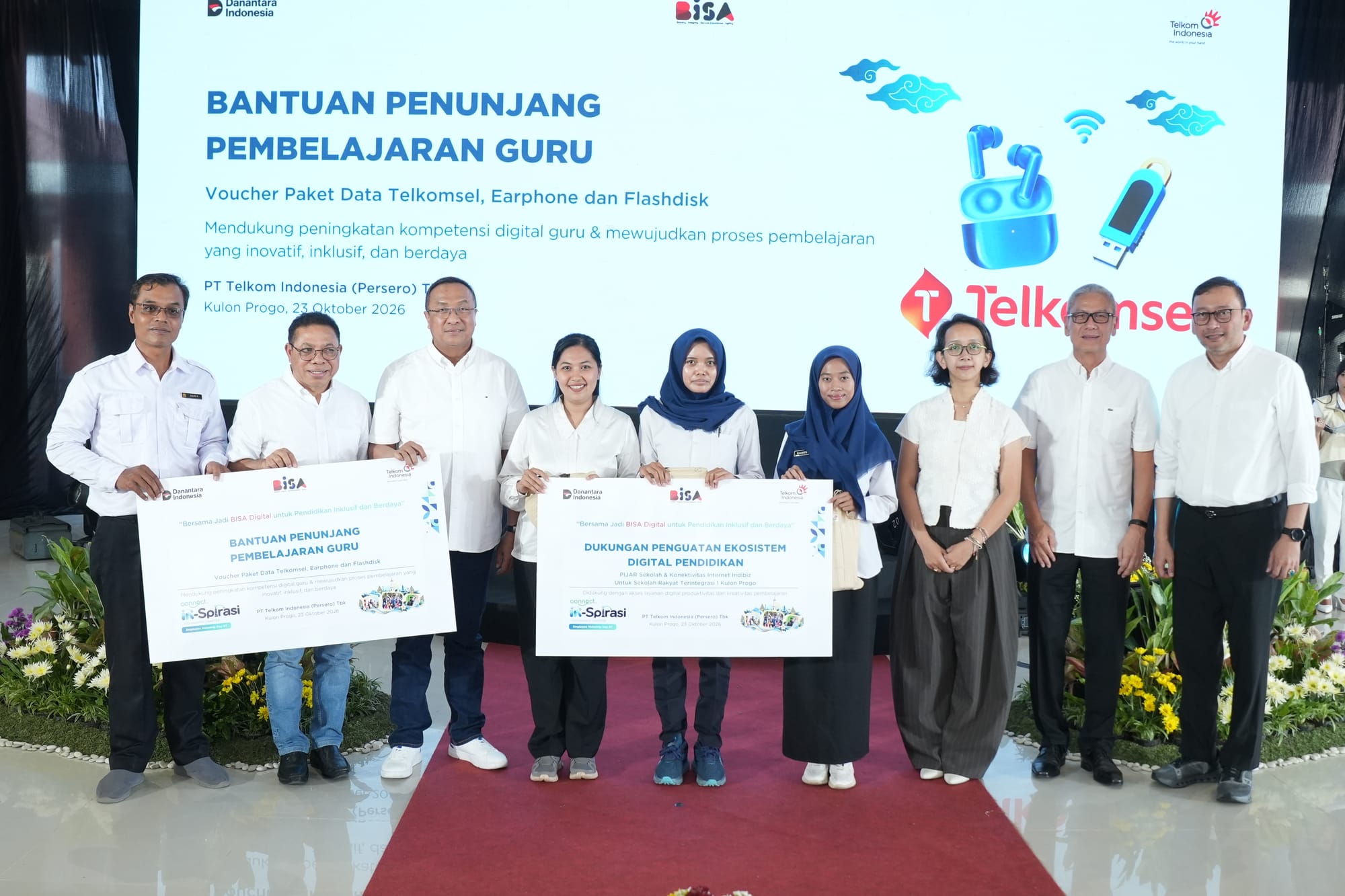 Connect.in-Spirasi Telkom Buka Cakrawala Digital Siswa Sekolah Rakyat Kulon Progo