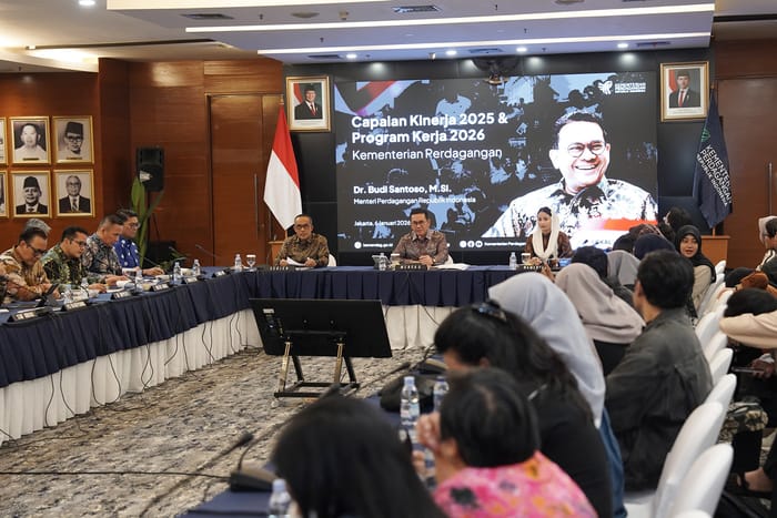 Kementerian Perdagangan Catat Surplus Neraca Perdagangan Tahun 2025 Mencapai USD 41,05 Miliar