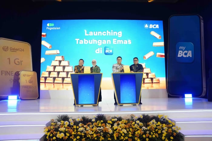 ‎Bank Emas Masuk Ekosistem Perbankan Digital, BCA dan Pegadaian Perluas Akses Investasi