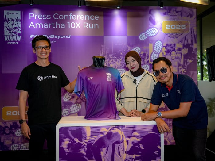Amartha 10X Run Jadi Ajang Promosi Keuangan Inklusif dan UMKM