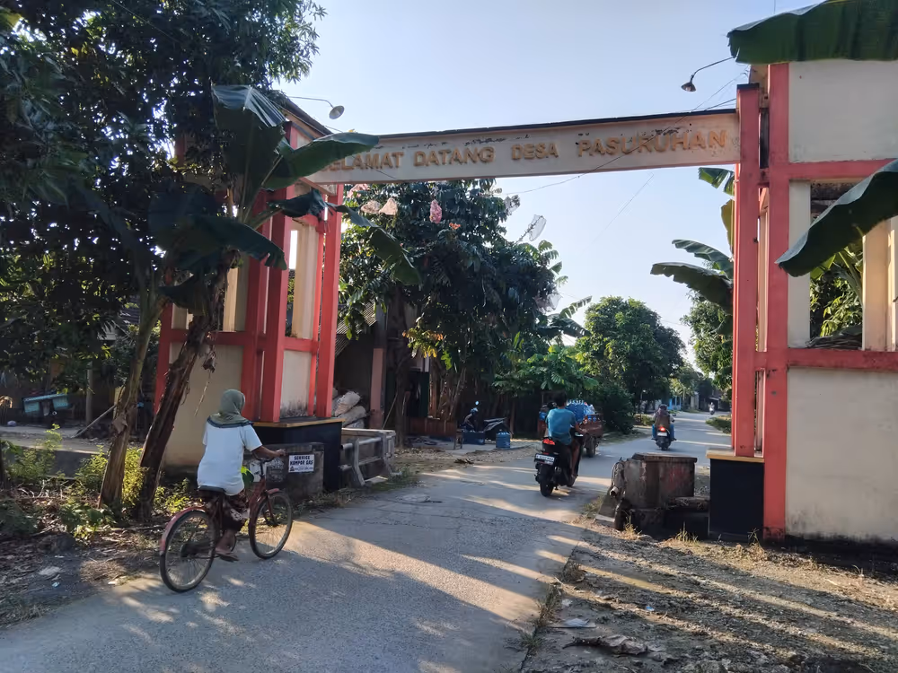 Developing home village from overseas